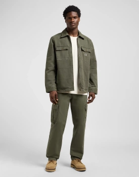 MESKIE SPODNIE LEE CARGO PANT OAK MOSS 112370611
