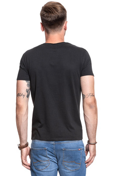 KOSZULKA WRANGLER HORSE LOGO TEE FADED BLACK W7B72FKV6 112131538