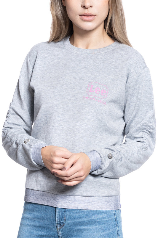 BLUZA DAMSKA LEE TECHNICAL SWS GREY MELE L36BSQMP 112107823