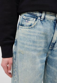 Damskie Spodnie Jeansowe Mustang Style Brooks Straight Denim Blue 1016921 5000 225