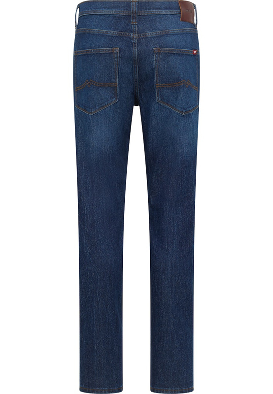 Męskie Spodnie Jeansowe Mustang Style Orlando Slim Denim Blue 1015860 5000 803