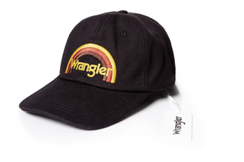 DAMSKA CZAPKA WRANGLER RAINBOW CAP BLACK W0M19U501 112125666