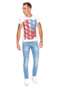 JEANSY MĘSKIE WRANGLER BRYSON WATERFALL W14XEH76B