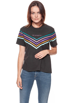 WRANGLER RAINBOW TEE FADED BLACK W7005GFV6 112130866