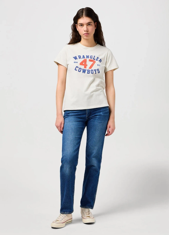 DAMSKIE SPODNIE WRANGLER SUNSET DARK WASH 112350730