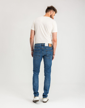 MUSTANG VEGAS SLIM MĘSKIE SPODNIE JEANSOWE JEANSY DŻINSY DENIM BLUE 1015350 5000 682