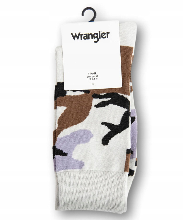 WRANGLER 1 PACK CAMOUFLAGE SOCKS DAMSKIE SKARPETY W0P615C21 112325138