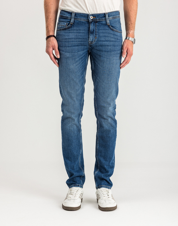 MUSTANG OREGON SLIM MĘSKIE SPODNIE JEANSOWE JEANSY DŻINSY DENIM BLUE 1015041 5000 702