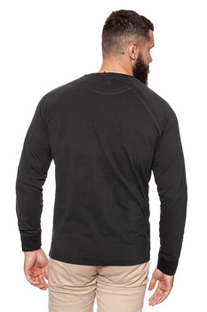 WRANGLER LS KABEL RAGLAN FADED BLACK W7B17FGV6 112131412