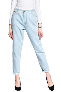 DAMSKIE SPODNIE JEANSOWE LEE ELASTICATED MOM L30MGGQB 112106522