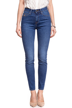 SPODNIE LEE DAMSKIE SCARLETT HIGH TRUE BLUE L31AROPB 112106998
