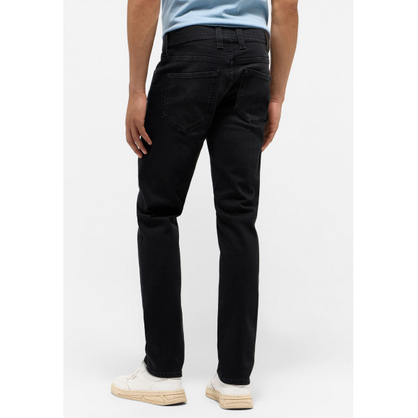 Męskie Spodnie Jeansowe Mustang Style Oregon Slim Denim Black 1015866 4000 842