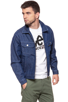 KURTKA JEANSOWA LEE ZIP RIDER JACKET RINSE L89YGA36 112123945