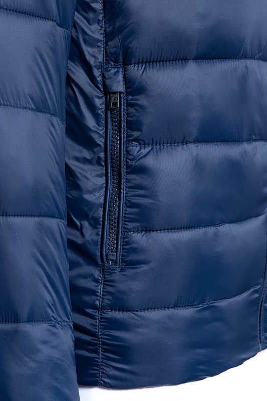 KURTKA ZIMOWA WRANGLER PUFFER JACKET NAVY W4725X435 112129011