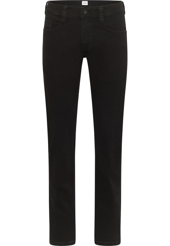 Męskie Spodnie Jeansowe Mustang Style Oregon Slim Denim Black 1014594 4000 900