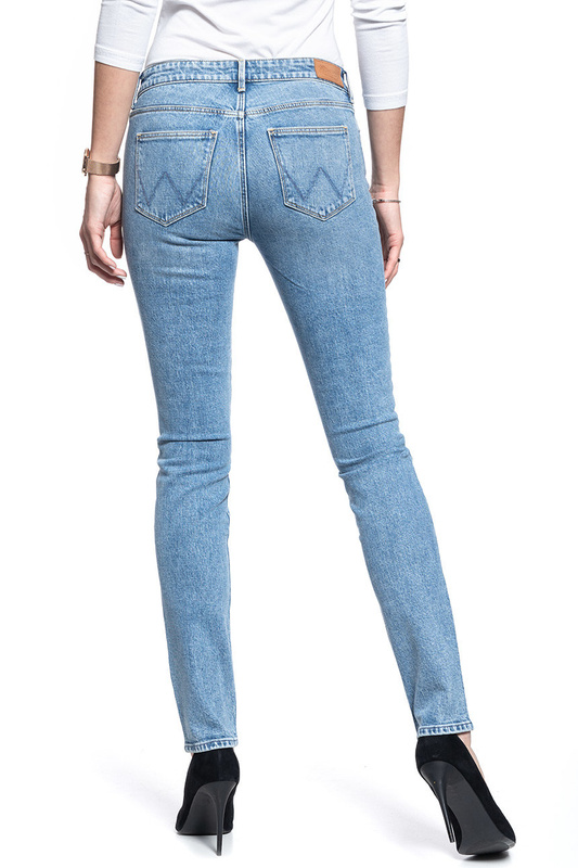 SPODNIE DAMSKIE WRANGLER SLIM STONED W28LJU98J 112128399