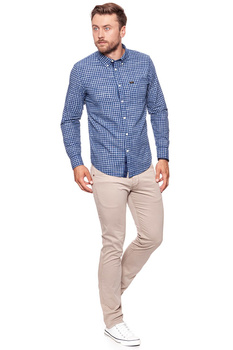 LEE LEE BUTTON DOWN DEEP INDIGO L880IEPS