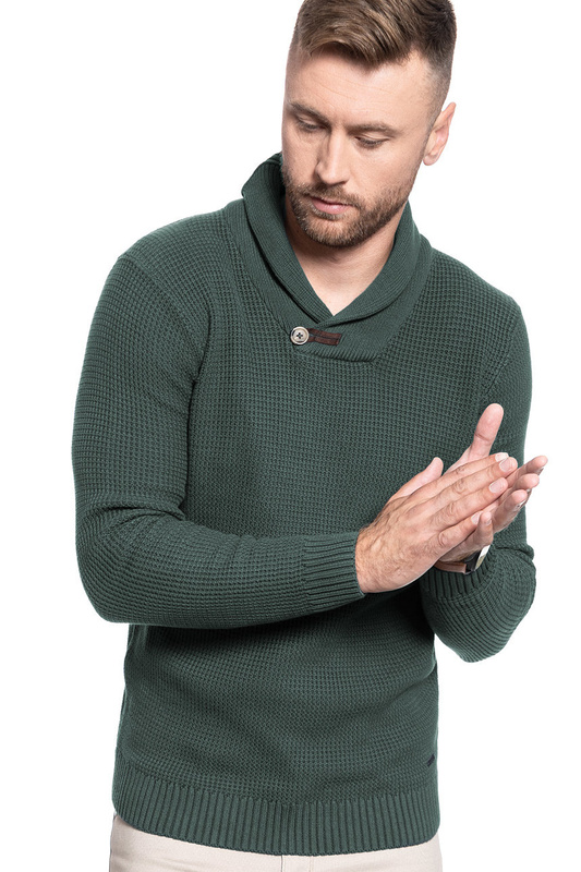 MĘSKI SWETER MUSTANG EMIL SC STRUCTURE 1011098 6432