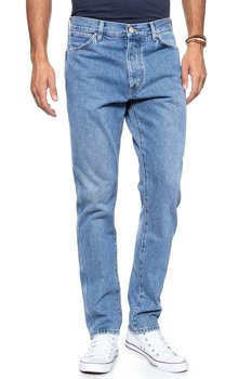 SPODNIE MĘSKIE WRANGLER SLIDER STONE BLUE W18RER255 112127367