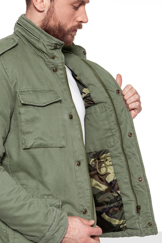 WRANGLER FIELD JACKET DUSTY OLIVE W4730VR45 112129027