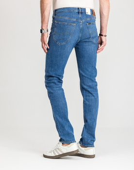 LEE DAREN ZIP FLY MĘSKIE SPODNIE JEANSOWE JEANSY DŻINSY DARK FREEPORT L707PXGQ 112140688