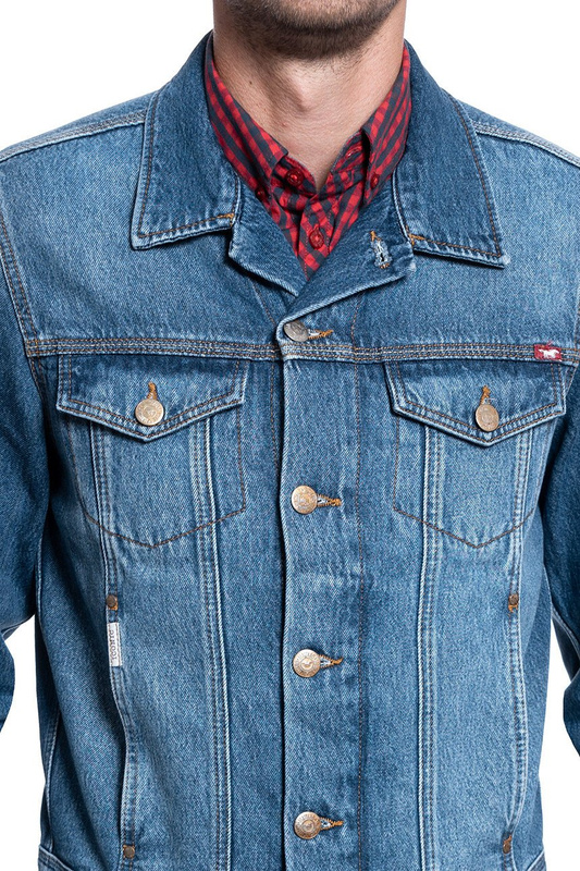 MĘSKA KURTKA JEANSOWA MUSTANG DUDES ICONIC JACKET 1010885 5000 313