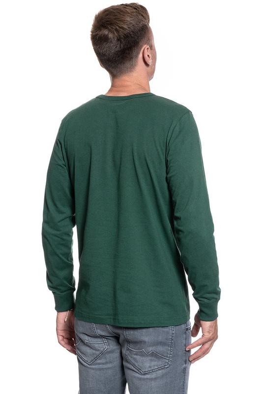 LONGSLEEVE LEE OUTLINE LOGO LS DK BOTTLE GREEN L60GFEBB 112113358