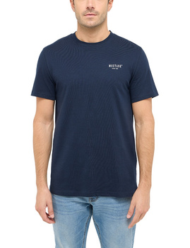 Męski T-Shirt Mustang Style Austin Dark Sapphire 1016273 4136