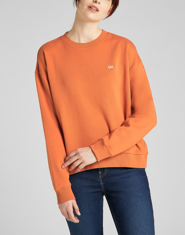 LEE CREW SWS DAMSKA BLUZA KLASYCZNA DESERT ORANGE L53LRYOB 112140241