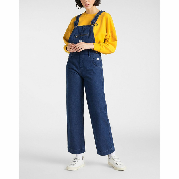 DAMSKIE OGRODNICZKI LEE WIDE LEG BIB DARK YELT L39BKEIV 112108366