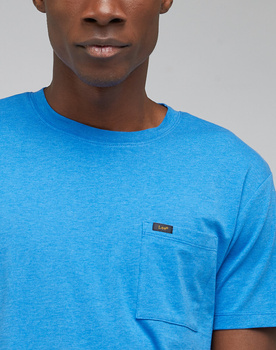 LEE ULTIMATE POCKET TEE MĘSKI T-SHIRT KOSZULKA LOGO LIGHT BLUE L66JWTA13 112330630
