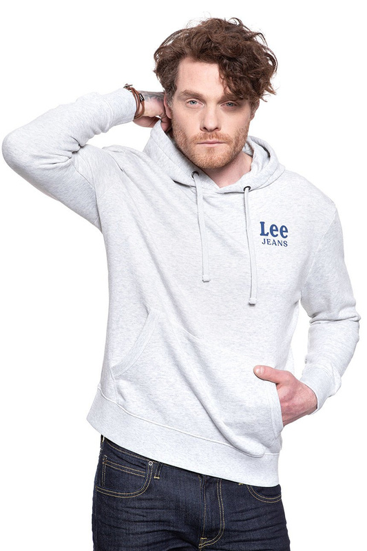 LEE HOODIE SHARP GREY MELE L82LEI03 112122099
