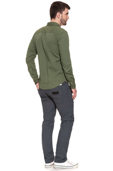WRANGLER SPODNIE MĘSKIE GREENSBORO NAVY GREY W15Q12134 112126825