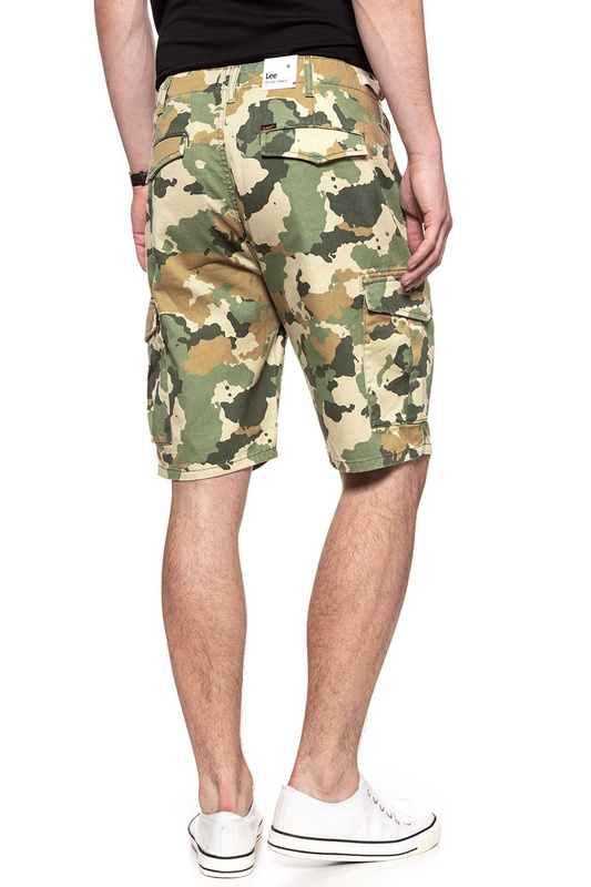 SPODENKI LEE FATIGUE SHORTS CAMOUFLAGE L73BCW03 112120343