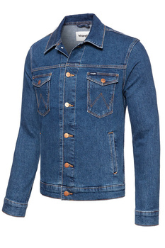 WRANGLER REGULAR JACKET DARKSTONE W44323090 SAMPLE 112128852