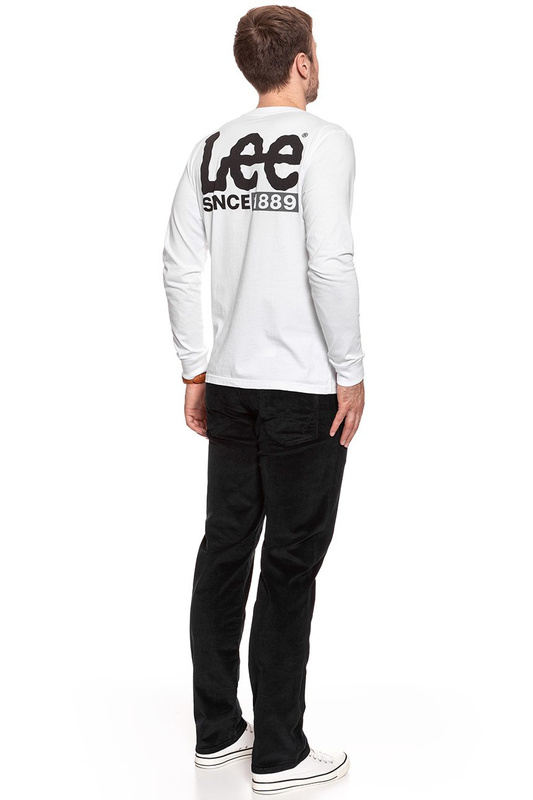 LONGSLEEVE LEE LS LOGO TEE WHITE L63NAI12 112115132