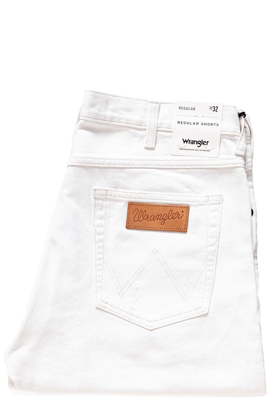 WRANGLER REGULAR WHITE RIPPED W15UES033