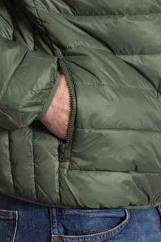 WRANGLER PUFFER JACKET DUSTY OLIVE W4657X445 112128946
