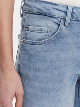 Damskie Spodnie Jeansowe Mustang Style Rebecca Slim Denim Blue 1016620 5000 302