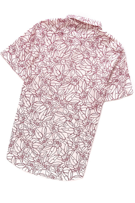 KOSZULA LEE BUTTON DOWN SS FADED RED L886ODLE 112123694