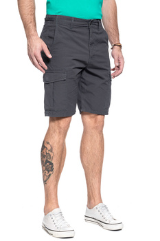 MĘSKIE SZORTY MATERIAŁOWE LEE FATIGUE SHORT STEEL GREY L73BCJ90 112120340