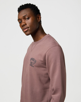 MESKA BLUZA WRANGLER AMERICANA CREW PEPPERCORN 112371650