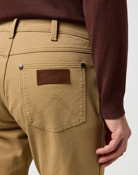 MESKIE SPODNIE  WRANGLER LARSTON TIGERS EYE 112371642