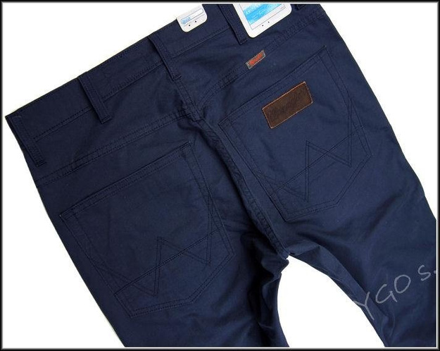 WRANGLER SPODNIE MĘSKIE ARIZONA STRETCH NAVY W12O47114      $    