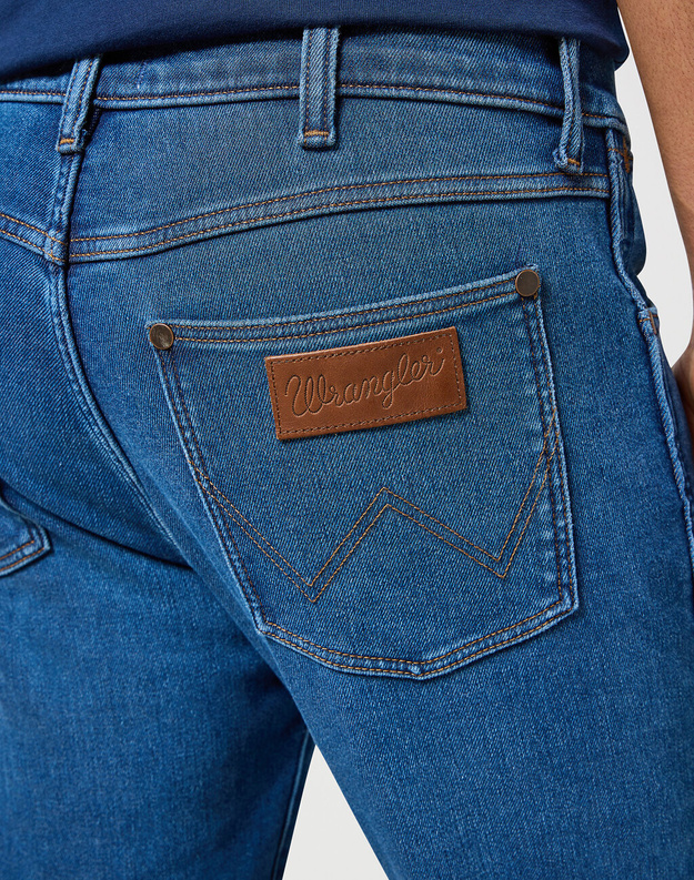 WRANGLER MĘSKIE SPODNIE OCIEPLANE JEANSOWE LARSTON GAVIN 112356819 W18S008806