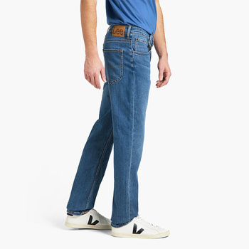 LEE BROOKLYN STRAIGHT MĘSKIE SPODNIE JEANSOWE DARK NELSON L452NOLW 112145192