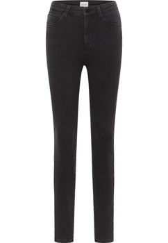Damskie Spodnie jeansowe Mustang Style Georgia Super Skinny Denim Black 1015553 4000 802