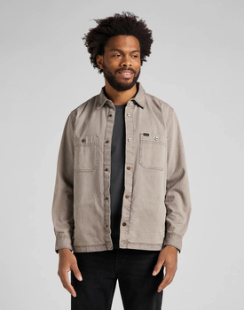 LEE OVERSHIRT MĘSKA KOSZULA MUD STONE L66BQP55 112145363