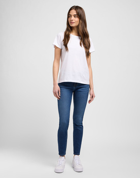 LEE DAMSKIE SPODNIE JEANSOWE HIGH RISE SKINNY MATERIAL GIRL 112351300 L34G016006