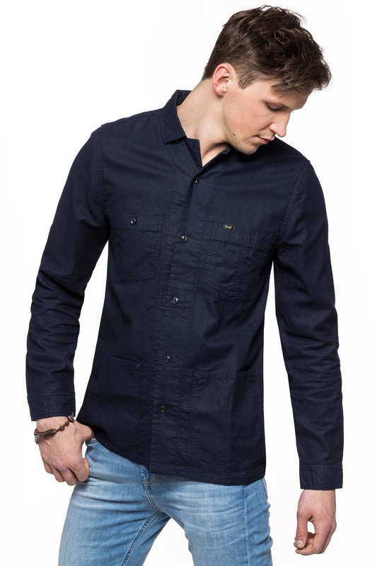 LEE OVERSHIRT BLUE EXPLORE L87GWWUK